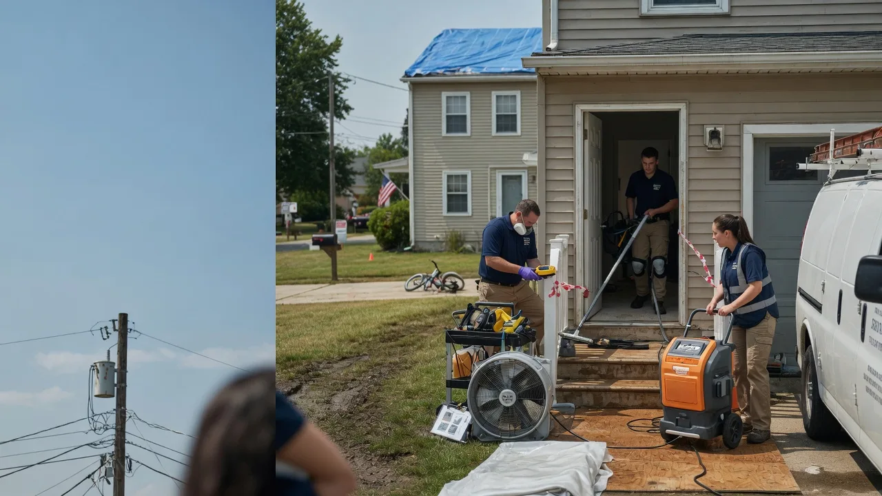 Water Damage Repair in Prue, OK near me